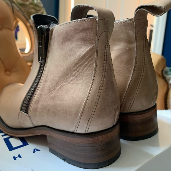 Hardy Brand Tan Leather Ankle Bootie Mexico US8 - Picture 11 of 16